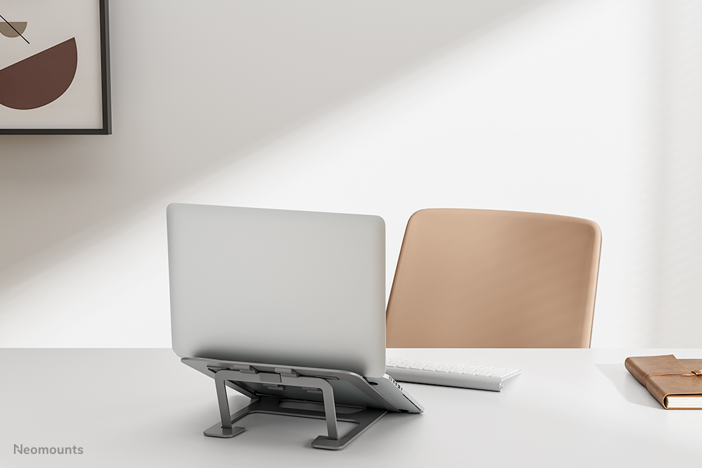 Neomounts NSLS085GREY Laptop stand 10-17" - foldable - compact - universal